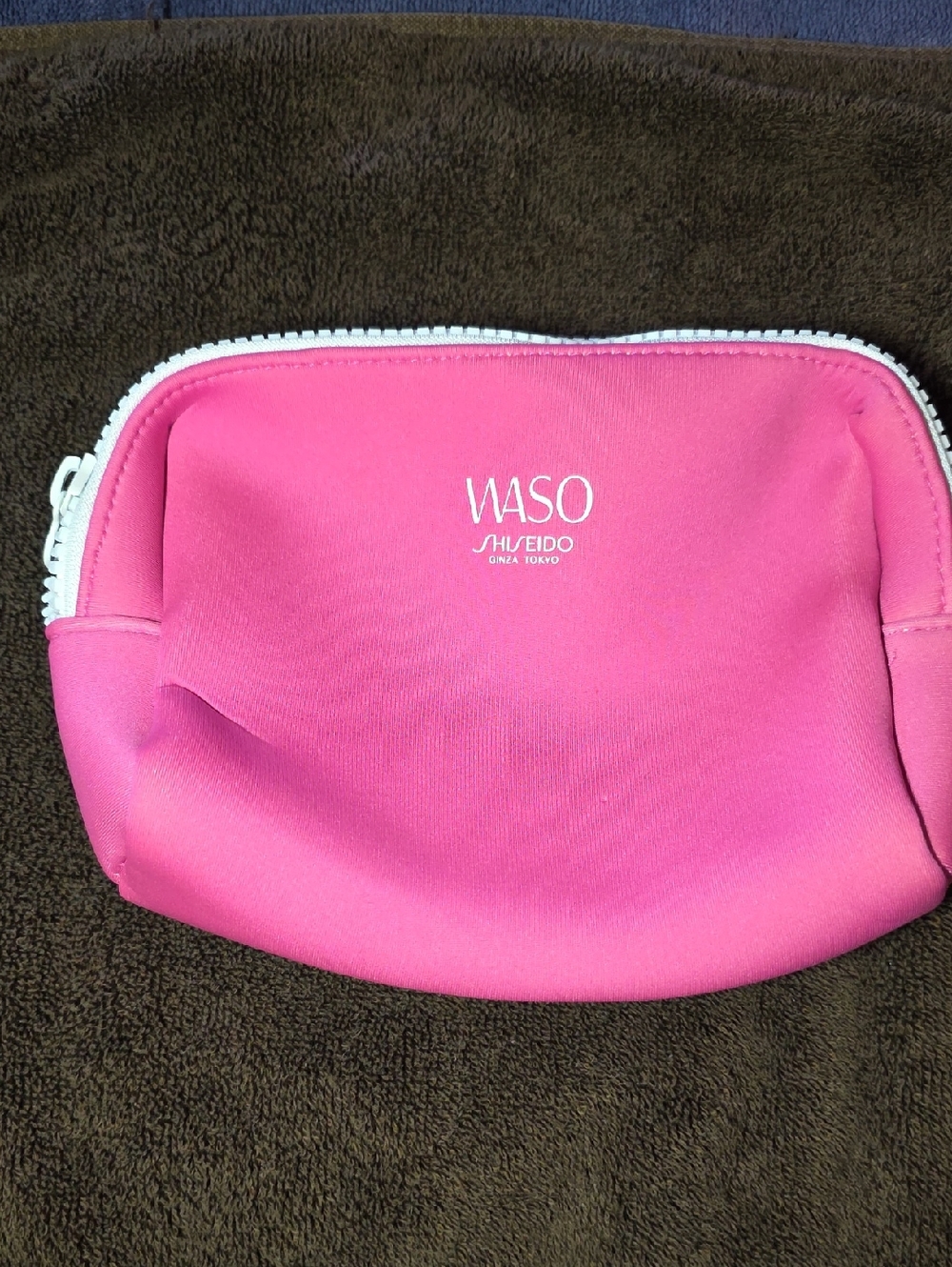 Shiseido WASO Pink Cosmetic Pouch